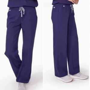 Figs Womens Navy Blue Teresina Wide Leg 